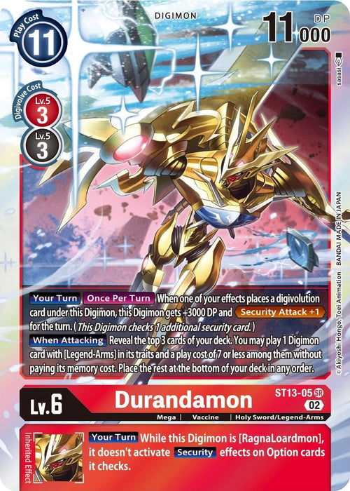 Durandamon [ST13-05] [Starter Deck: Ragnaloardmon] - Just $0.09! Shop now at Retro Gaming of Denver