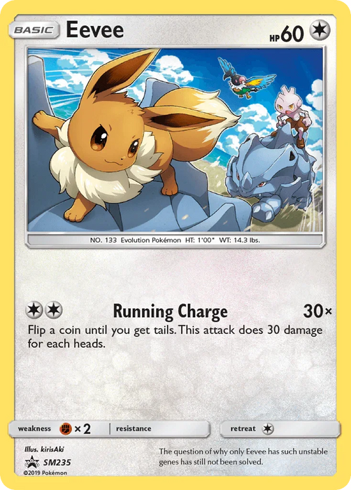 Eevee (SM235) [Sun & Moon: Black Star Promos] - for just $5.20! 