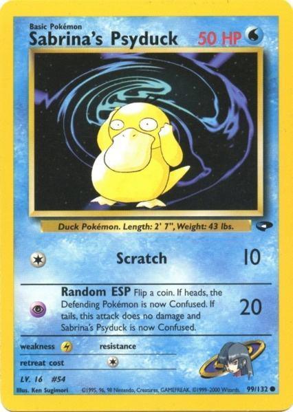 Sabrina's Psyduck (99/132) [Gym Challenge Unlimited] - for just $3.80! 