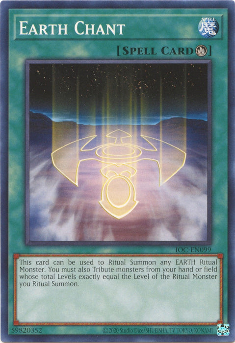 Earth Chant (25th Anniversary) [IOC-EN099] Common - for just $0.10! 