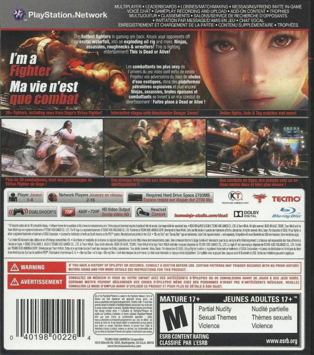 Dead or Alive 5 – PlayStation 3 (PS3) - for just $9.99! 