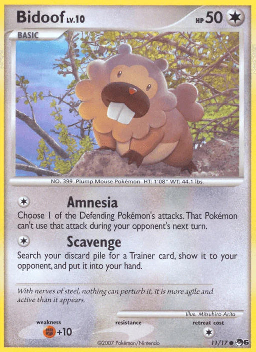 Bidoof (11/17) [POP Series 6] - for just $13.75! 