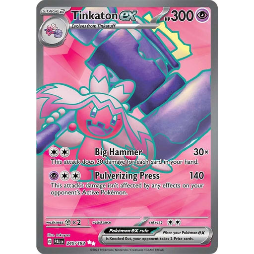 Tinkaton ex (240/193) [Scarlet & Violet: Paldea Evolved] - Just $2! Shop now at Retro Gaming of Denver