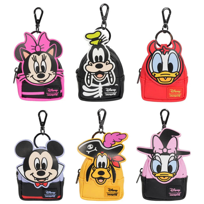 Loungefly Mickey & Friends Halloween Mystery Blind Box Mini Backpack Charm Keychain - FULL CASE OF 15 - for just $329.99! 