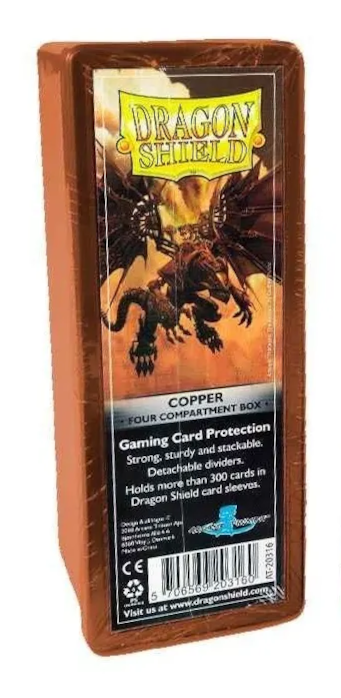 Dragon Shield: Four-Compartment Deck Box - Copper - Just $0! Shop now at Retro Gaming of Denver