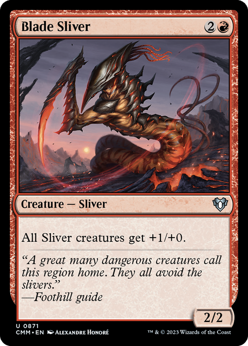 Blade Sliver (CMM-871) - Commander Masters - for just $0.13! 