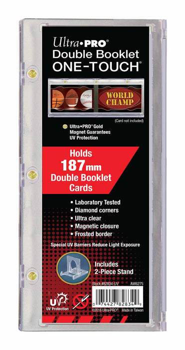Ultra PRO: UV One-Touch Magnetic Holder - 187mm (Double Booklet) - for just $0! 