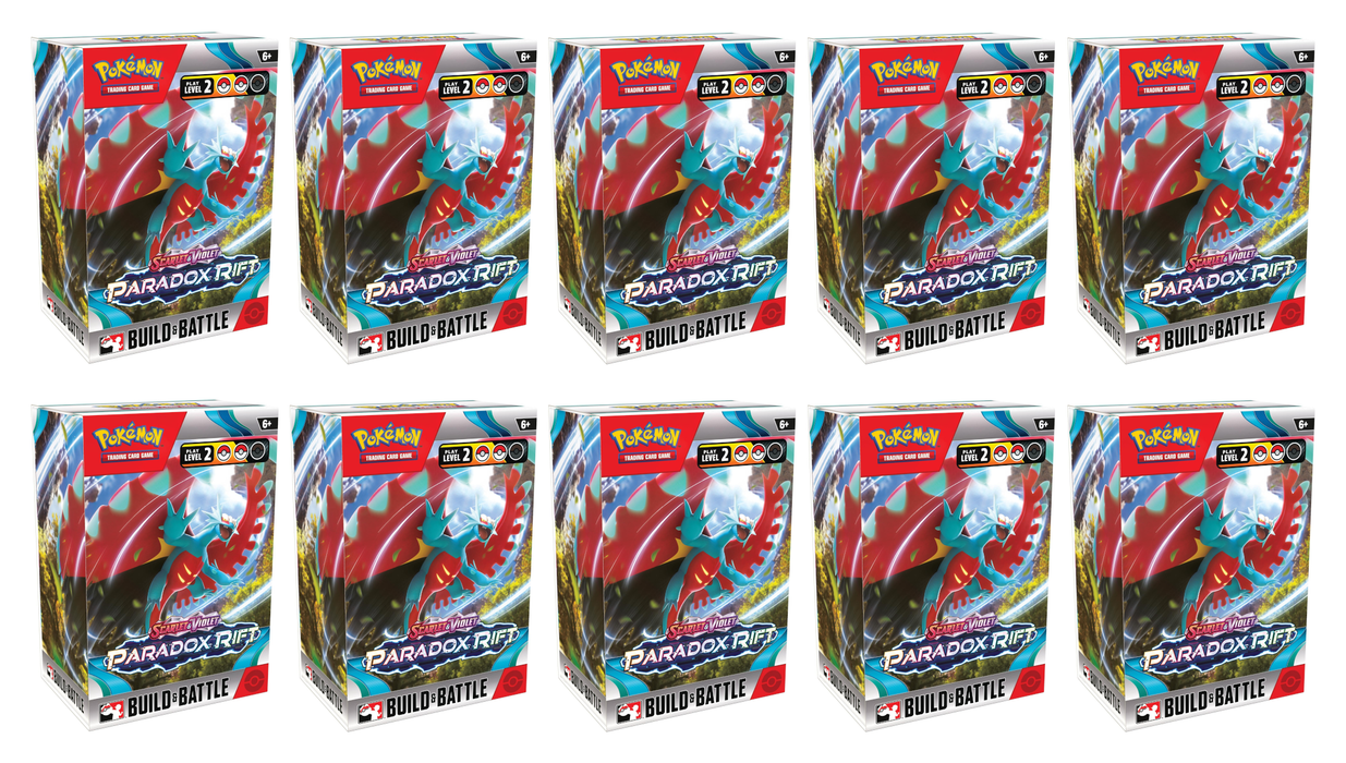 Pokemon: Paradox Rift - Build & Battle Box Display - for just $109.95! 