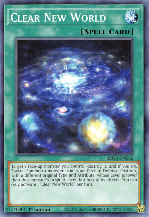 Clear New World [BACH-EN062] Common - for just $0.10! 