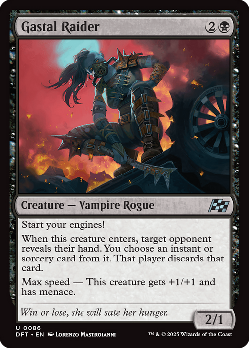 Gastal Raider (DFT-086) - Aetherdrift - for just $0.01! 