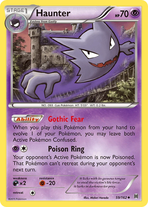 Haunter (59/162) [XY: BREAKthrough] - for just $0.15! 