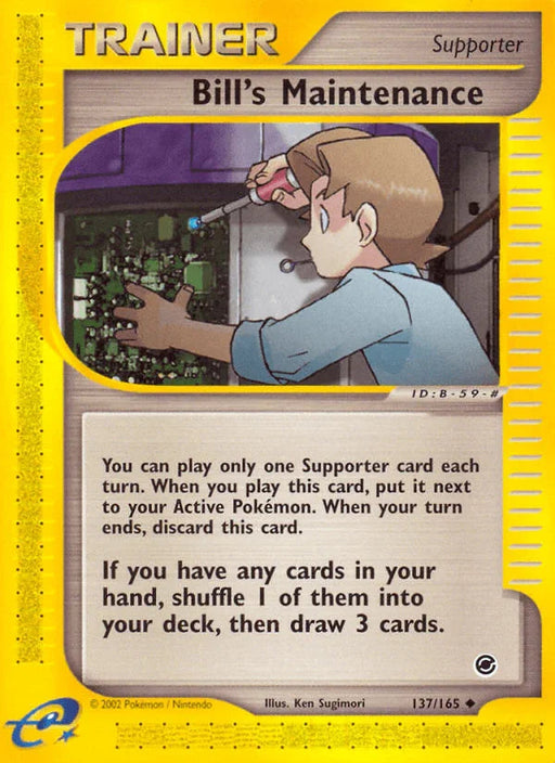 Bill's Maintenance (137/165) [Expedition: Base Set] - for just $0.30! 