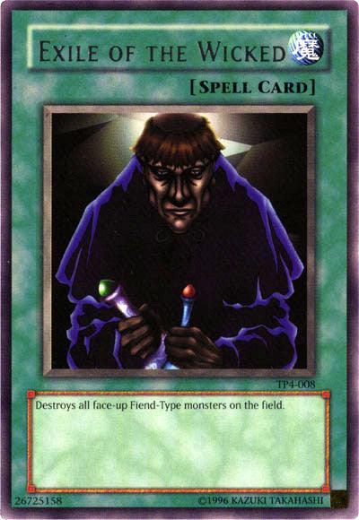Exile of the Wicked [TP4-008] Rare - for just $0.20! 