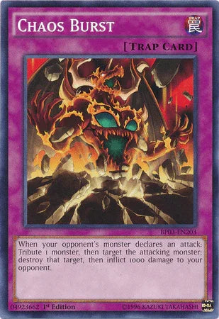 Chaos Burst [BP03-EN203] Common - for just $0.15! 