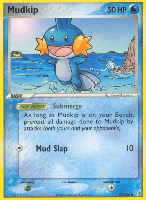 Mudkip (57/100) [EX: Crystal Guardians] - for just $0.85! 