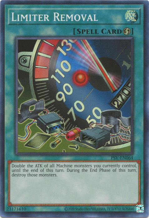 Limiter Removal (25th Anniversary) [PSV-EN064] Super Rare - for just $0.55! 
