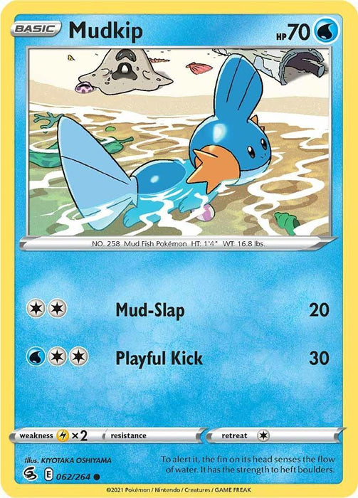 Mudkip (062/264) [Sword & Shield: Fusion Strike] - for just $0.10! 