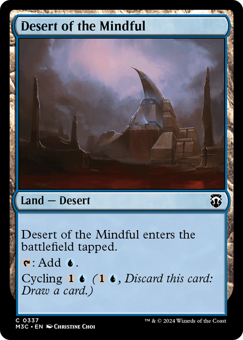 Desert of the Mindful (M3C-337) - Modern Horizons 3 Commander - for just $0.06! 