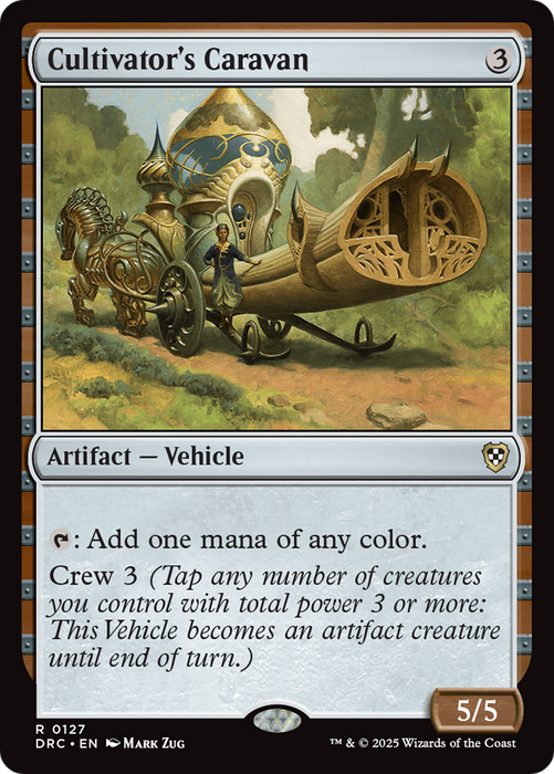 Cultivator's Caravan (DRC-127) - Commander: Aetherdrift - for just $0.10! 