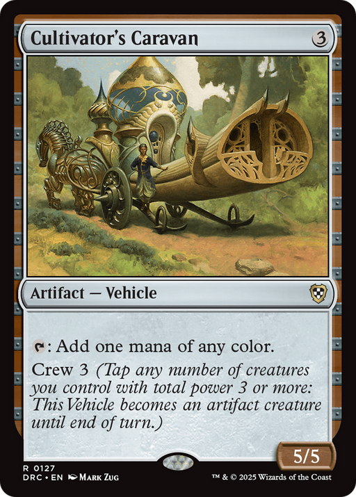 Cultivator's Caravan (DRC-127) - Commander: Aetherdrift - for just $0.10! 