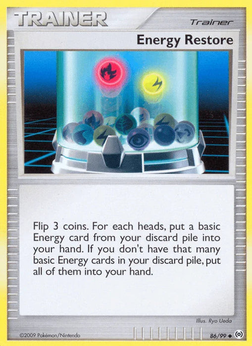 Energy Restore (86/99) [Platinum: Arceus] - for just $0.10! 