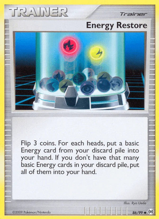 Energy Restore (86/99) [Platinum: Arceus] - for just $0.10! 