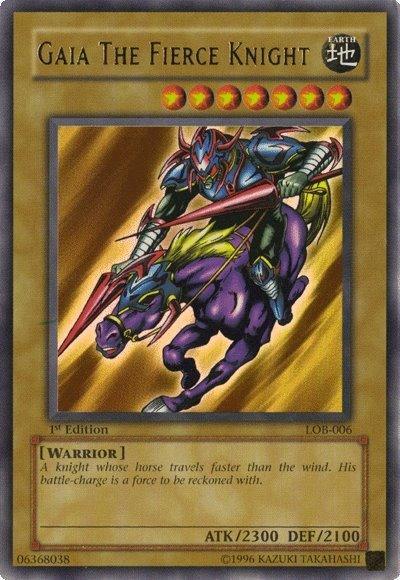 Gaia The Fierce Knight [LOB-006] Ultra Rare - for just $7.90! 