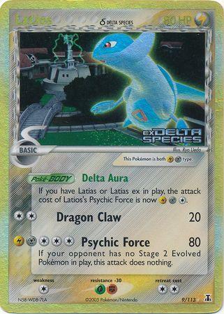 Latios (9/113) (Delta Species) (Stamped) [EX: Delta Species] - for just $90! 
