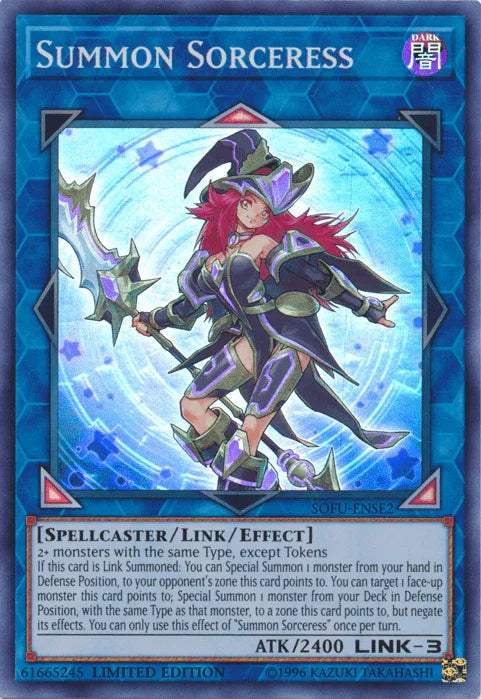 Summon Sorceress [SOFU-ENSE2] Super Rare - for just $0.20! 
