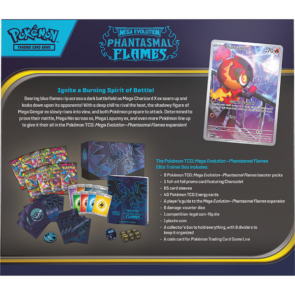 Pokemon: Mega Evolution - Phantasmal Flames Elite Trainer Box - for just $99.99! 