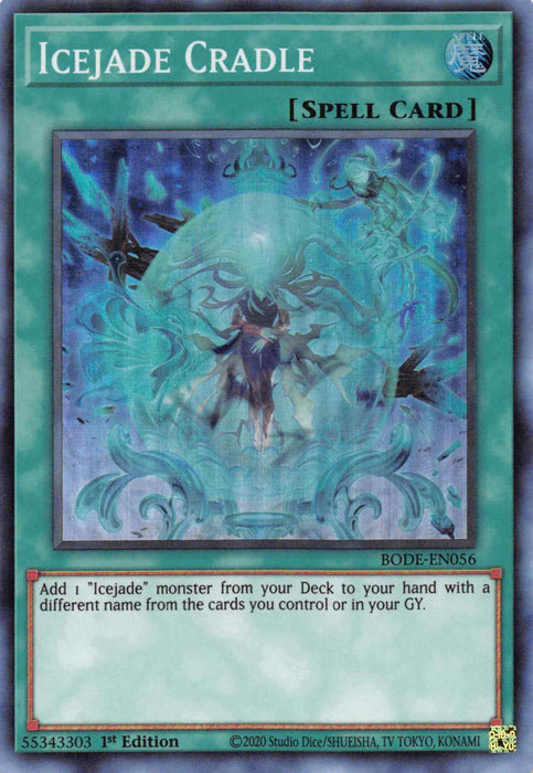 Icejade Cradle [BODE-EN056] Super Rare - for just $0.15! 