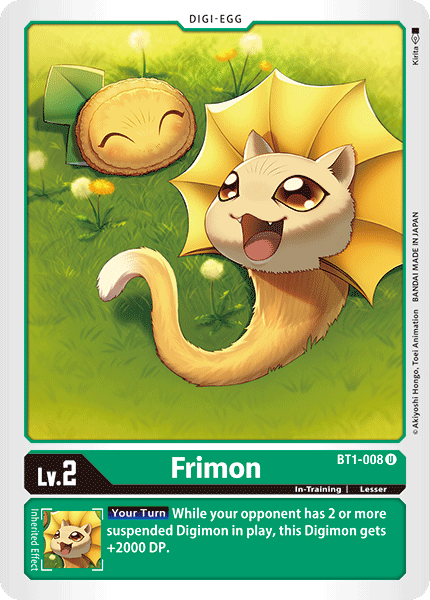 Frimon [BT1-008] [Release Special Booster Ver.1.0] - Just $0.09! Shop now at Retro Gaming of Denver