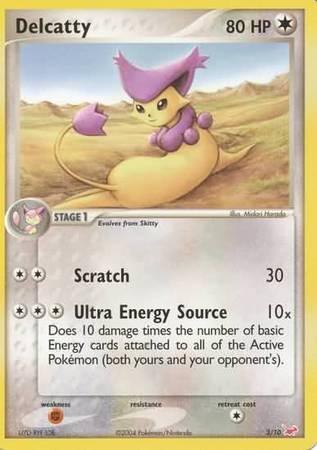 Delcatty (3/10) [EX: Trainer Kit - Latias] - for just $0.15! 