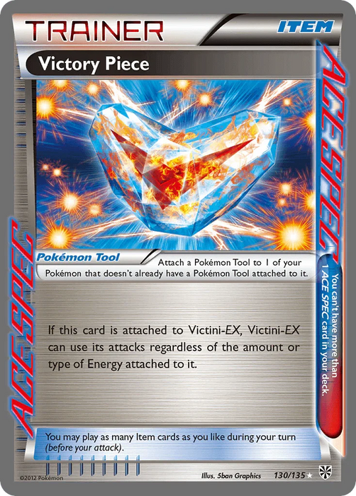 Victory Piece (130/135) [Black & White: Plasma Storm] - for just $1.05! 