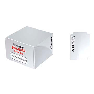 Ultra PRO: Deck Box - PRO-Dual (Standard - White) - for just $0! 