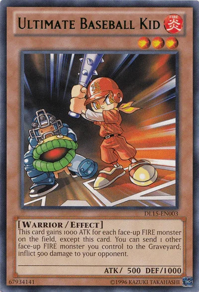Ultimate Baseball Kid (Green) [DL15-EN003] Rare - for just $1.60! 