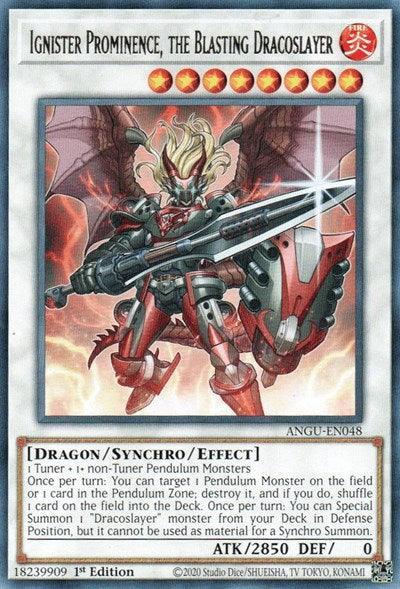 Ignister Prominence, the Blasting Dracoslayer (Rare) [ANGU-EN048] Rare - for just $0.10! 