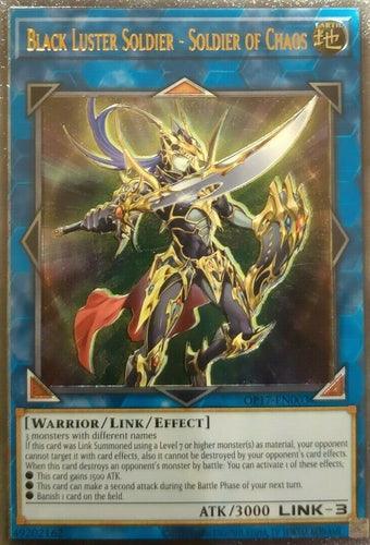 Black Luster Soldier - Soldier of Chaos [OP17-EN003] Ultimate Rare - for just $13.35! 