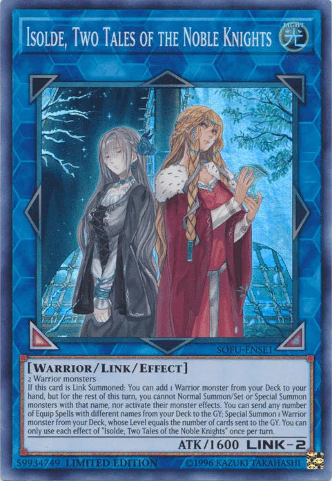 Isolde, Two Tales of the Noble Knights [SOFU-ENSE1] Super Rare - for just $0.15! 