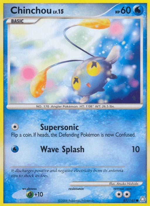 Chinchou (87/146) [Diamond & Pearl: Legends Awakened] - for just $0.30! 