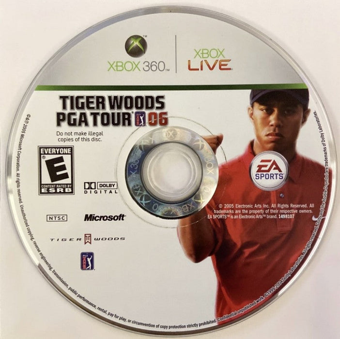 Tiger Woods PGA Tour 06 – Xbox 360 (X360) - for just $6.99! 