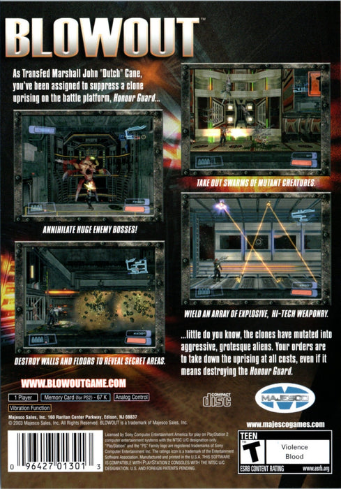 Blowout – PlayStation 2 (PS2) - for just $0! 