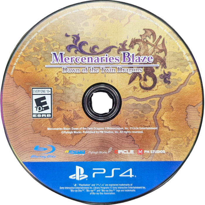 Mercenaries Blaze: Dawn of the Twin Dragons – PlayStation 4 (PS4) - for just $26.99! 