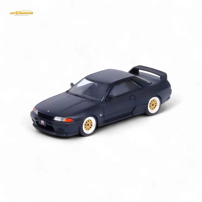 Inno64 Nissan Skyline GT-R R32 Matt Black "THE DIECAST COMPANY" Special Edition 1:64 IN64-R32-MB - for just $26.99! 