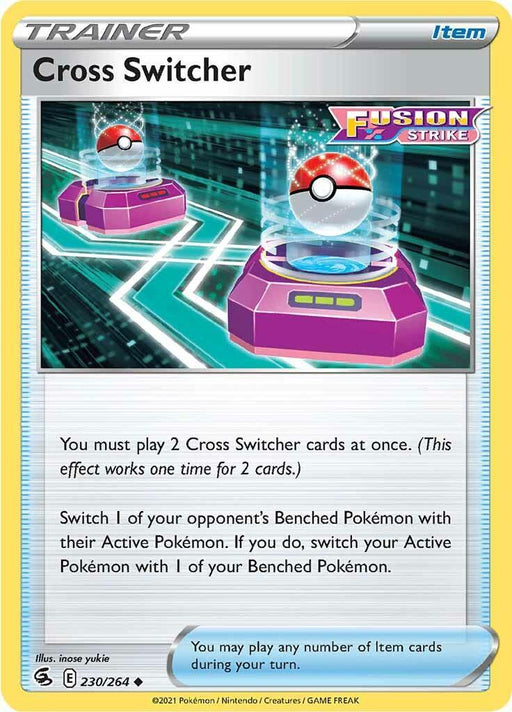 Cross Switcher (230/264) [Sword & Shield: Fusion Strike] - for just $0.10! 