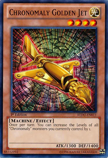Chronomaly Golden Jet [REDU-EN011] Common - for just $0.10! 