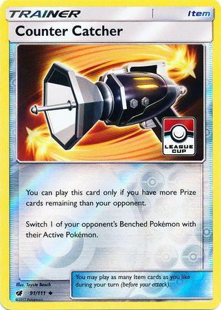 Counter Catcher (91/111) (League Promo) [Sun & Moon: Crimson Invasion] - for just $4! 