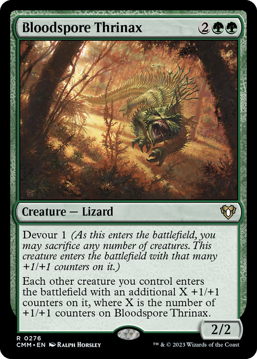 Bloodspore Thrinax (CMM-276) - Commander Masters - for just $0.08! 