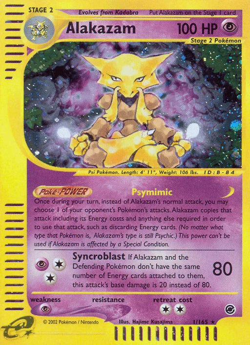 Alakazam (1/165) [Expedition: Base Set] - for just $46.25! 