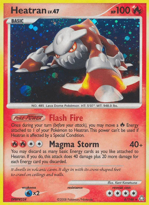 Heatran (6/146) [Diamond & Pearl: Legends Awakened] - for just $3.10! 